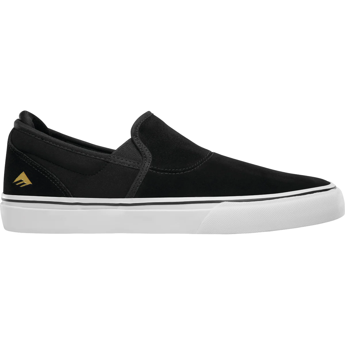 Emerica Shoes Wino G6 Slip-On Black/White/Gold