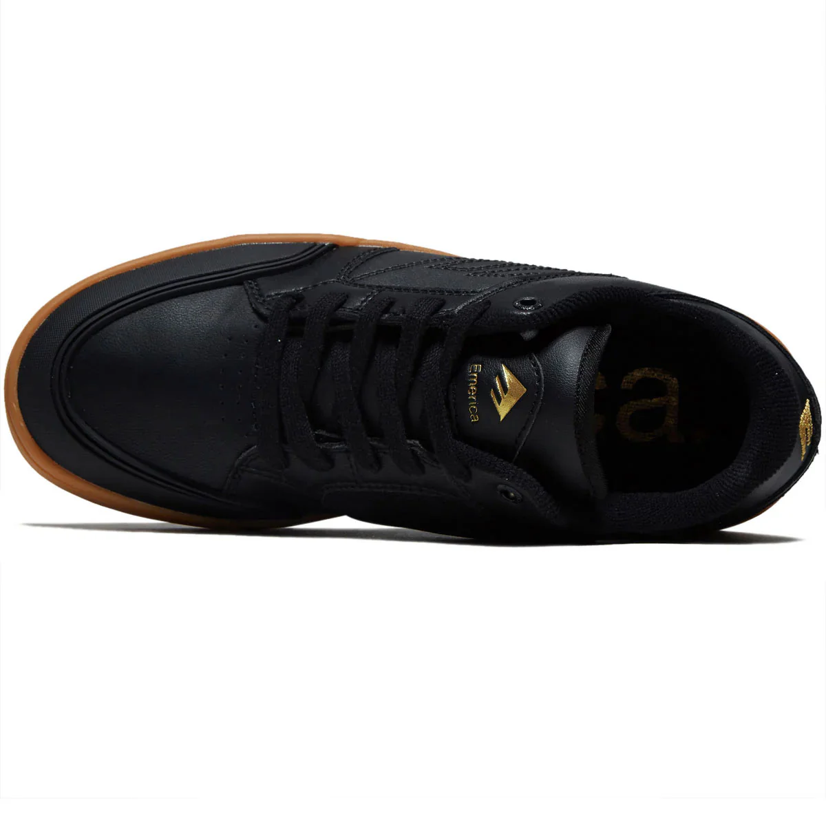 Emerica Skateboard Shoes Heritic Black/Gum - Image 3