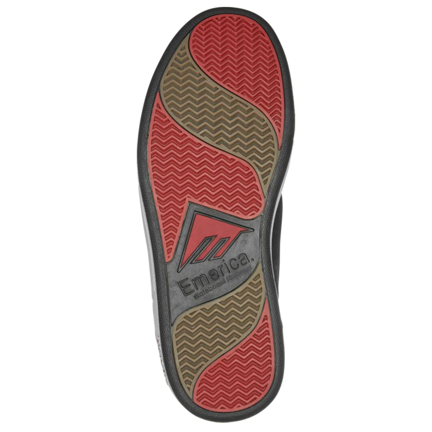 Emerica Skateboard Shoes Heritic Brown/Black - Image 3
