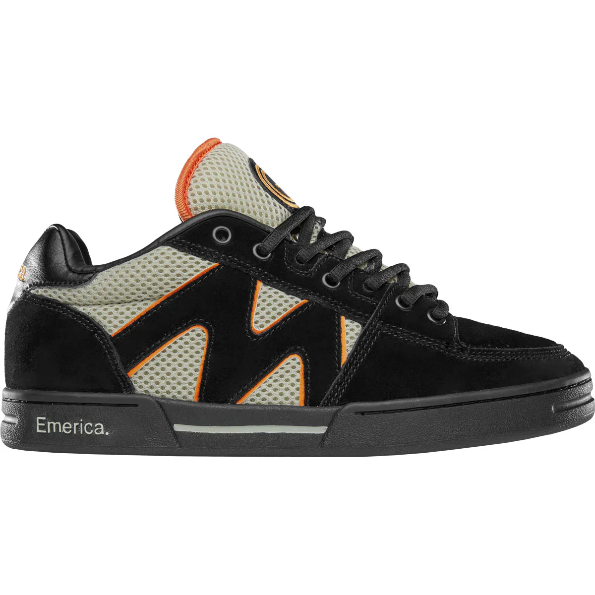 Emerica Skateboard Shoes OG-1 Black/Tan/Orange - Image 2