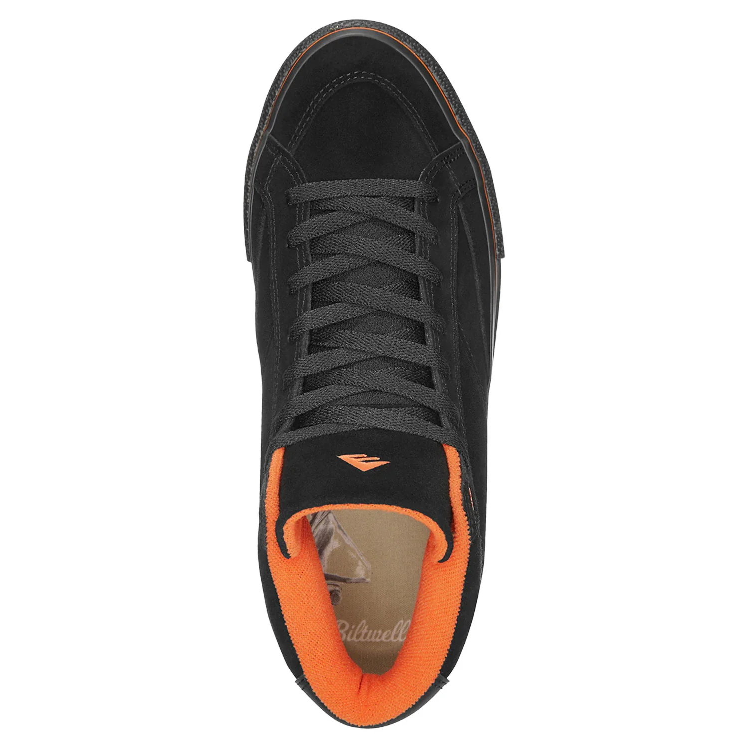Emerica Skateboard Shoes Omen Hi X Biltwell Black - Image 2