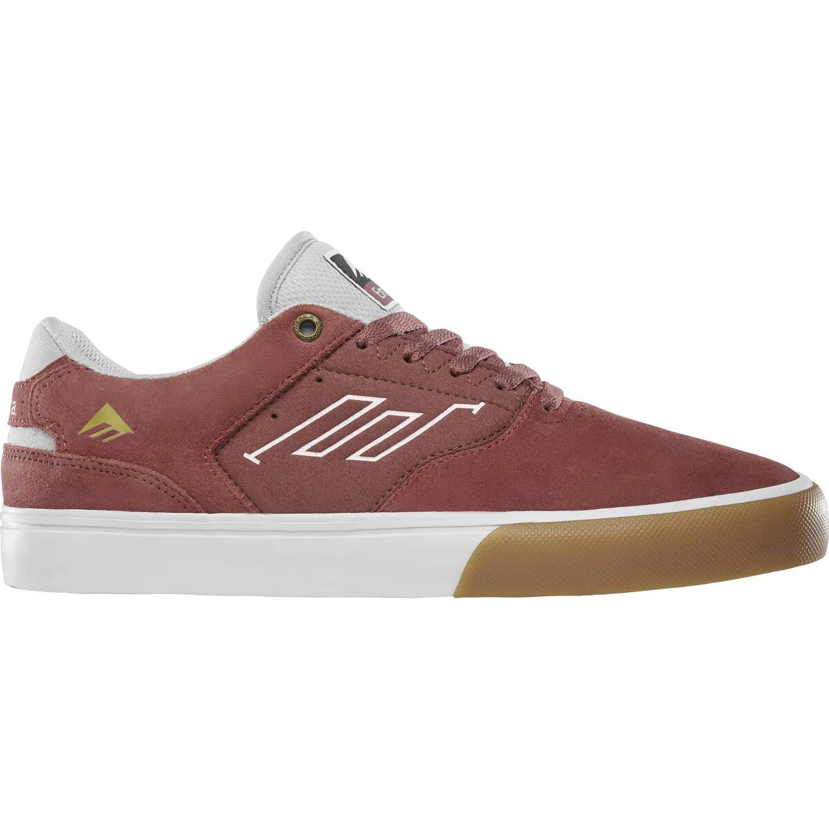 Emerica Skateboard Shoes The Low Vulc Burgundy - Image 2