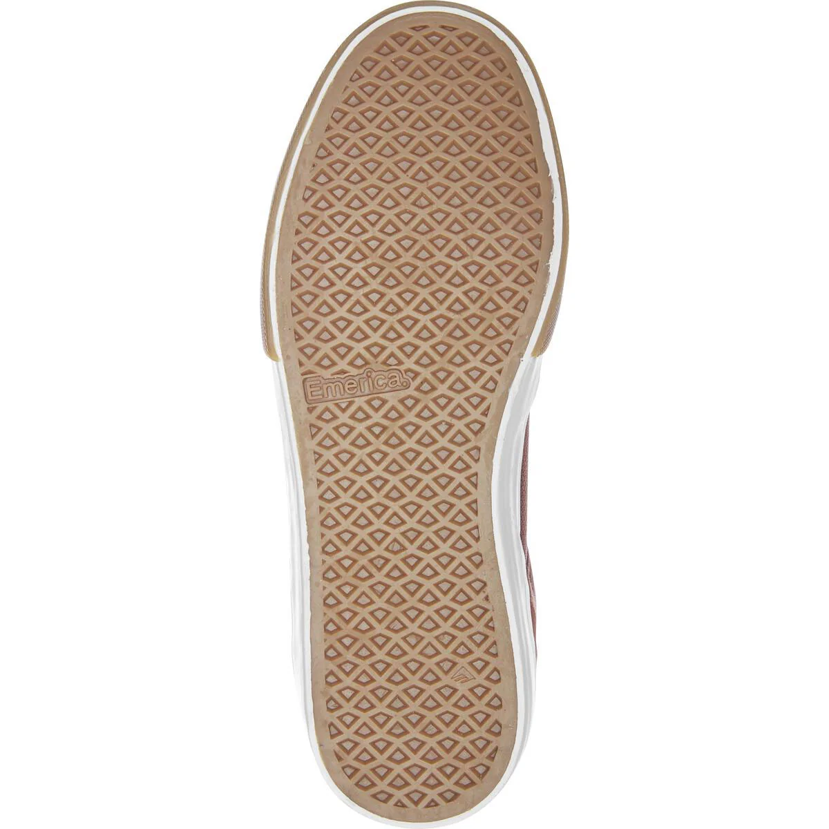 Emerica Skateboard Shoes The Low Vulc Burgundy - Image 4