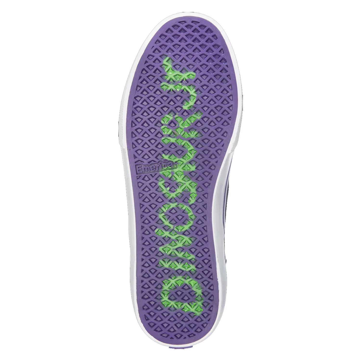 Emerica Skateboard Shoes Wino G6 Slip-On X Dinosaur Jr Black/Purple Mens - Image 3