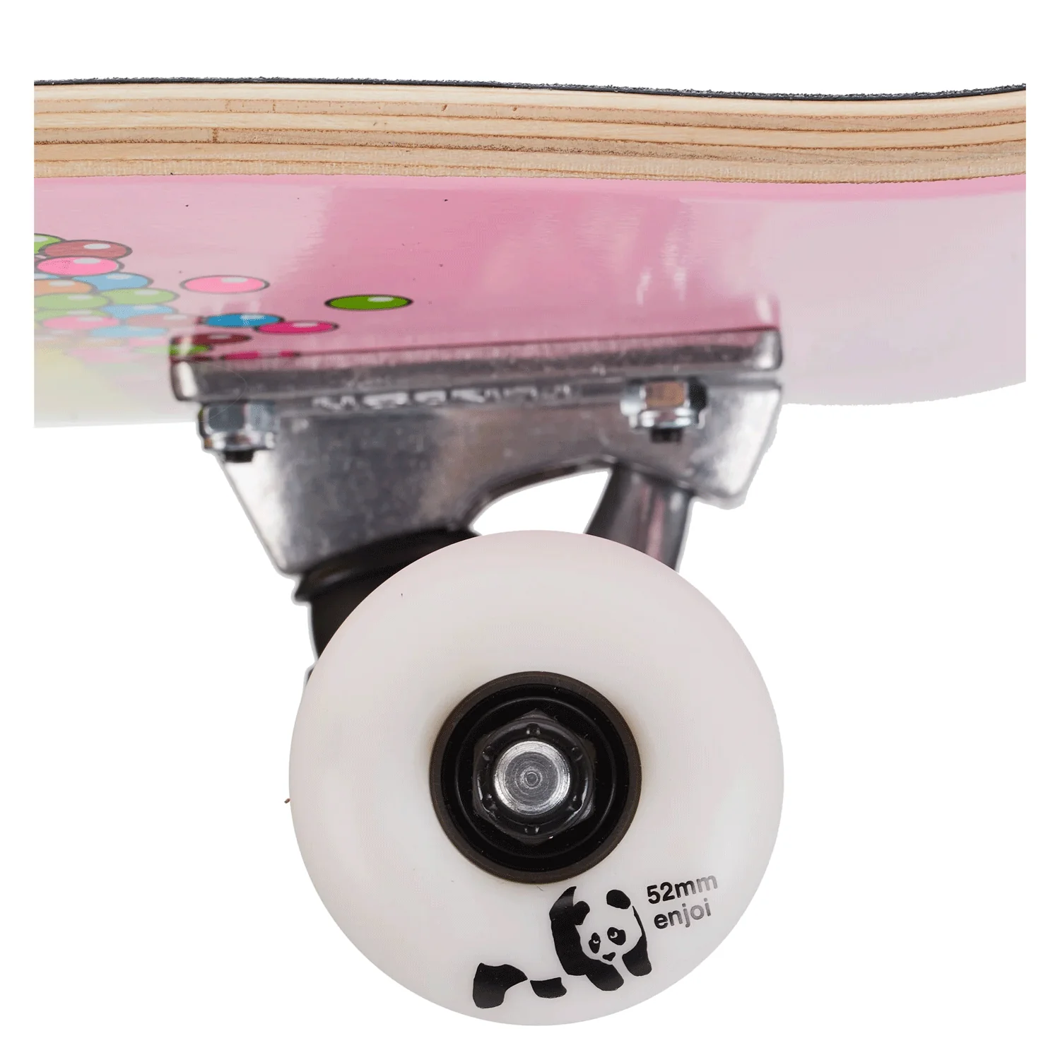 Enjoi Complete Candy Coated Pink 8.25" Assembled - Image 3