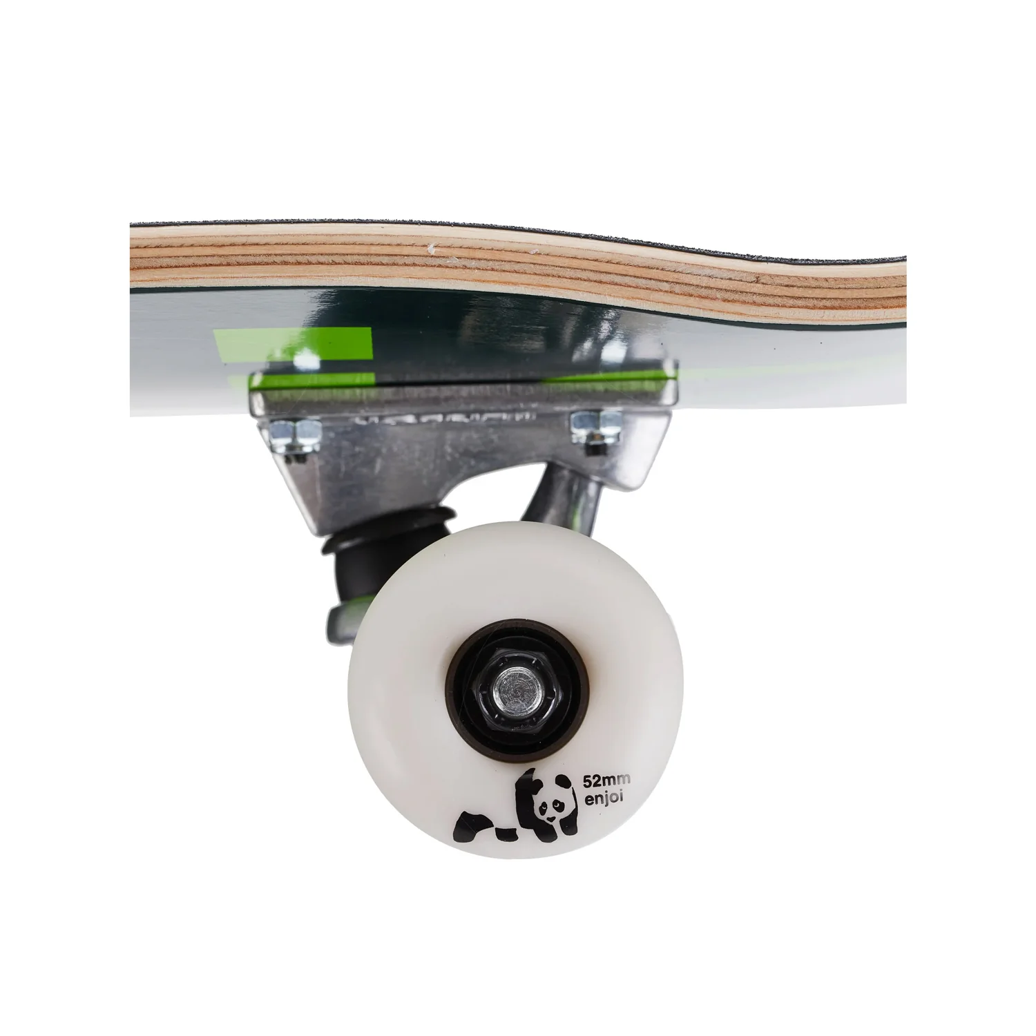 Enjoi Complete Half and Half Green 8.0" Factory Assembled - Image 2