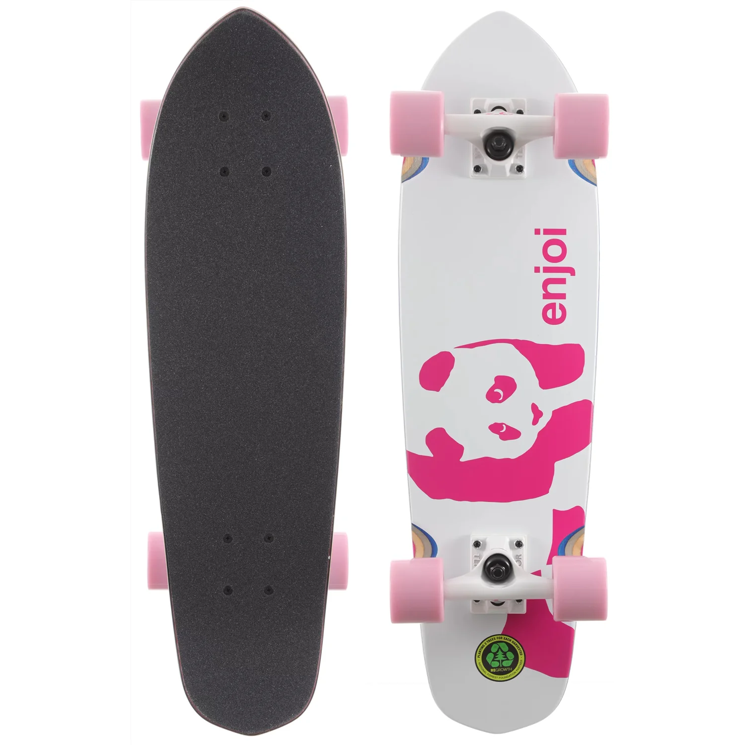Enjoi Complete Whitey Panda Cruiser White 8.0" x 28"