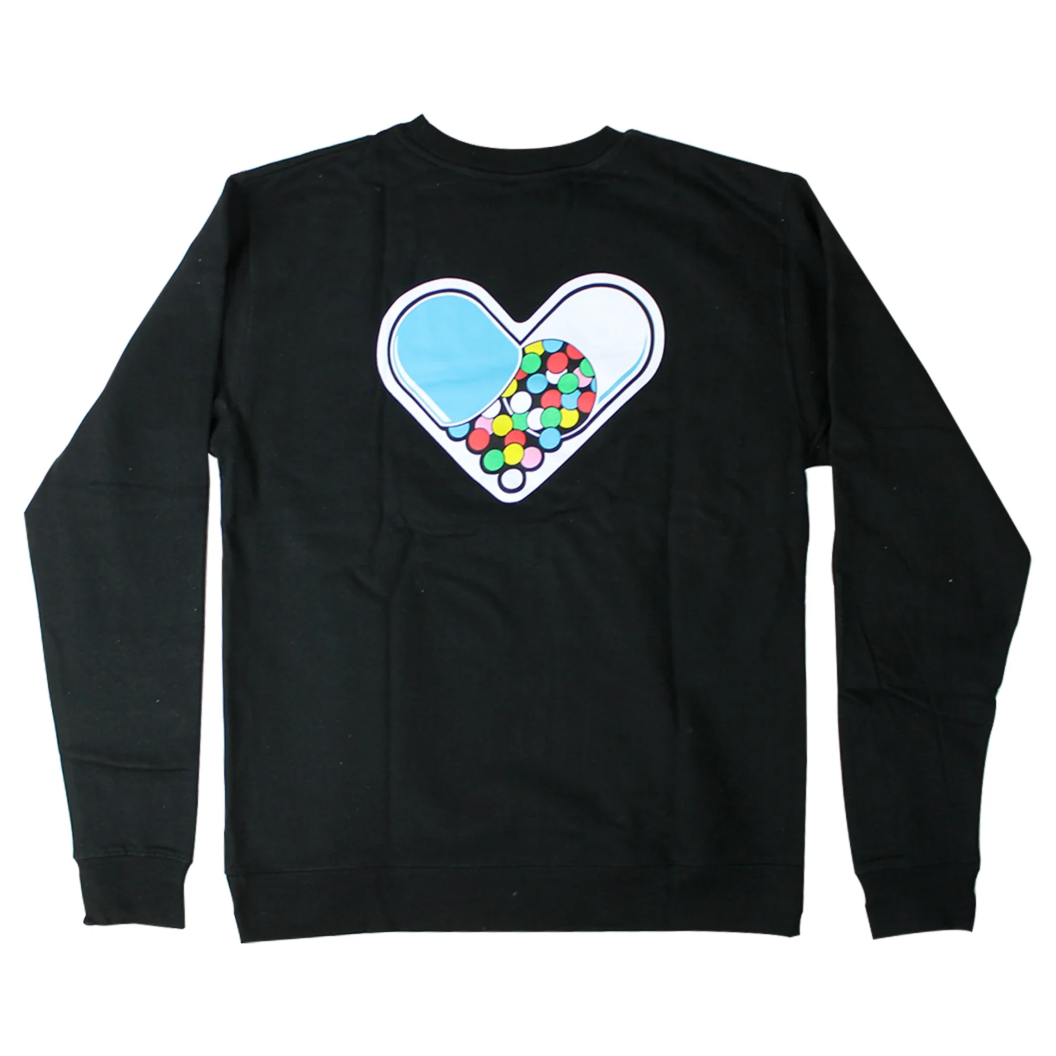 Enjoi Crew Sweatshirt Artsy Black - Image 2