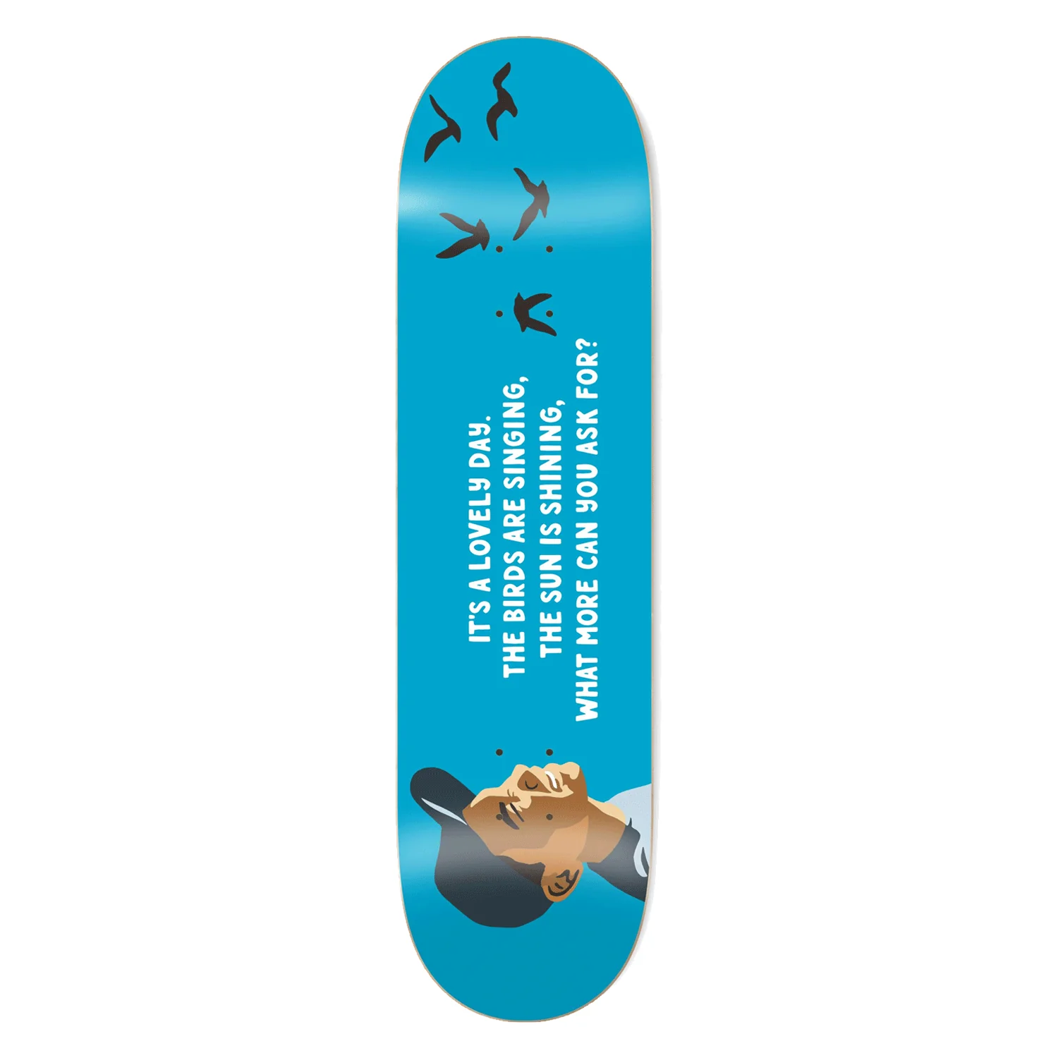 Enjoi Skateboard Deck Ben Raemers Lovely Day 8.5" x 32.1"