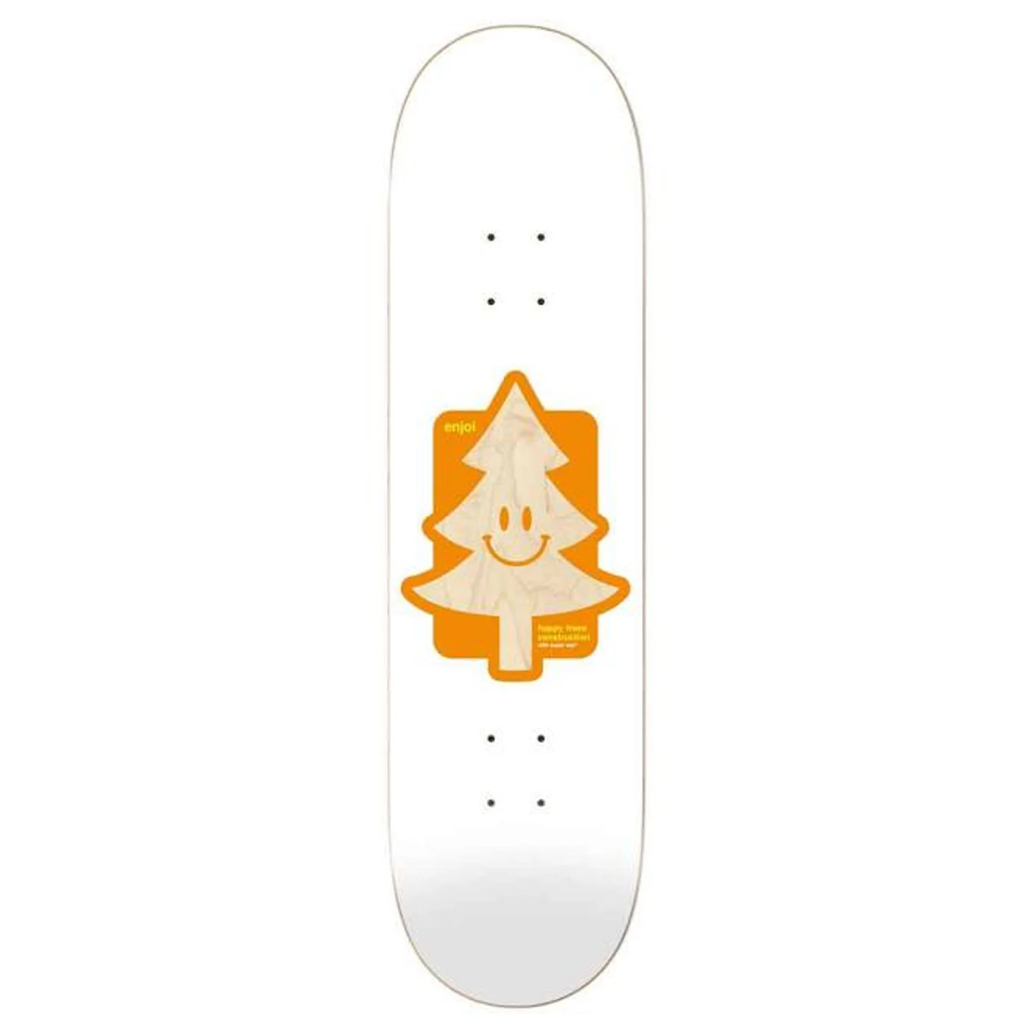 Enjoi Skateboard Happy Tree 8.25" with Independent Trucks, Spitfire Wheels - Image 2