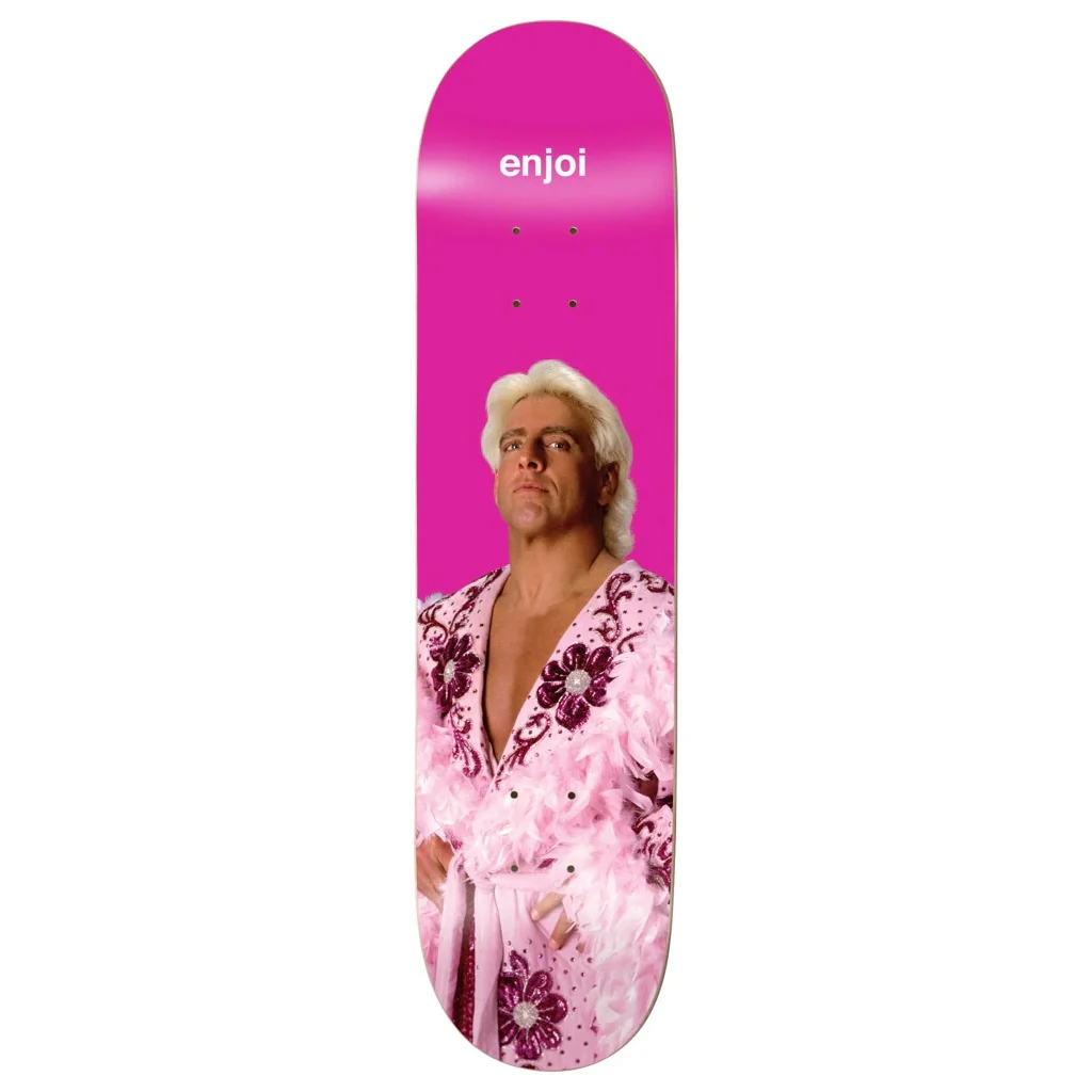 Enjoi Skateboard Ric Flair 8.25" with Independent Trucks, Spitfire Wheels - Image 2