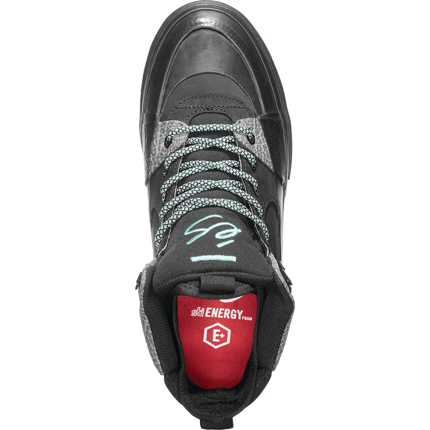 Es Shoes Accel Explorer Black/Turquoise Mens - Image 2