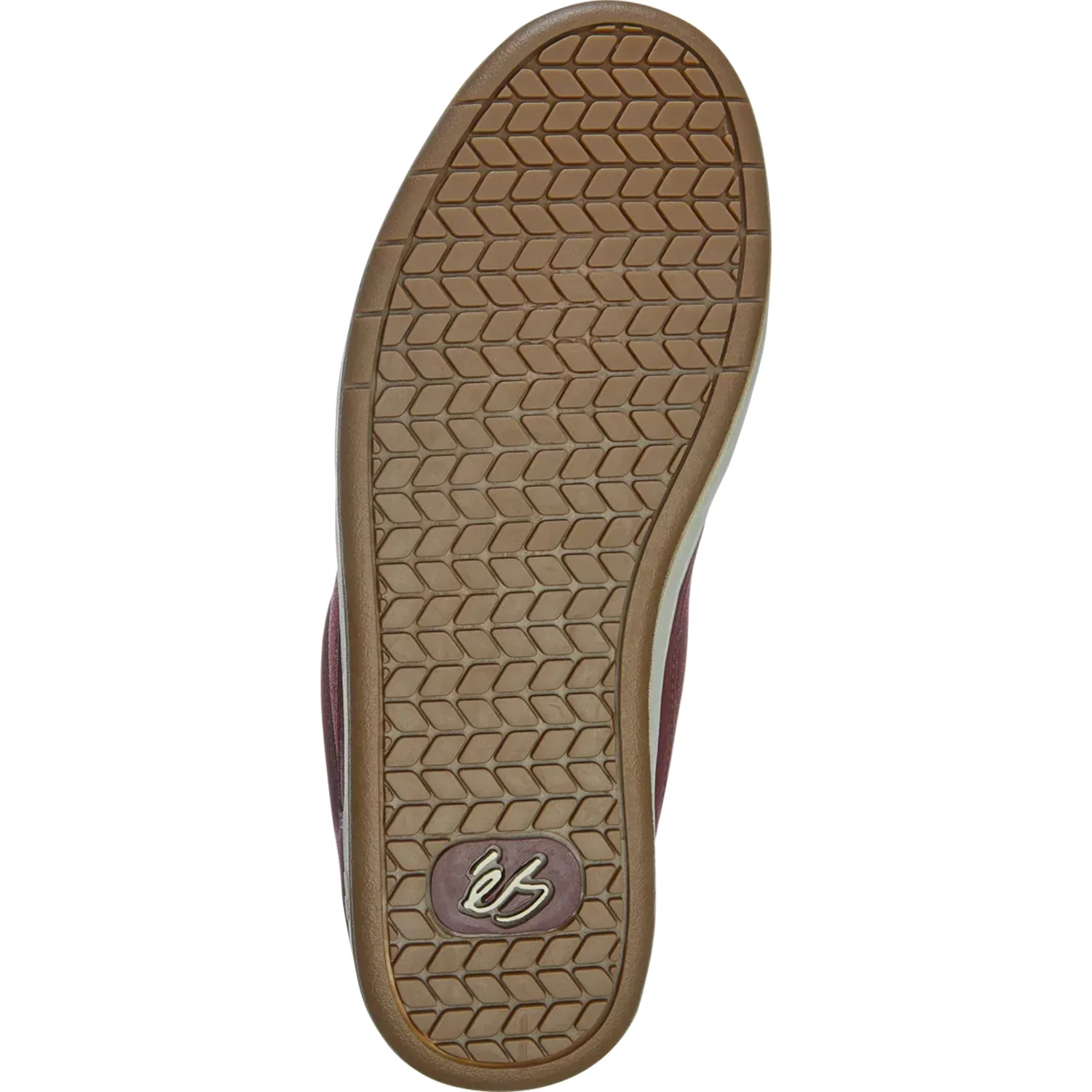 Es Skateboard Shoes Accel Burgundy/Tan - Image 3