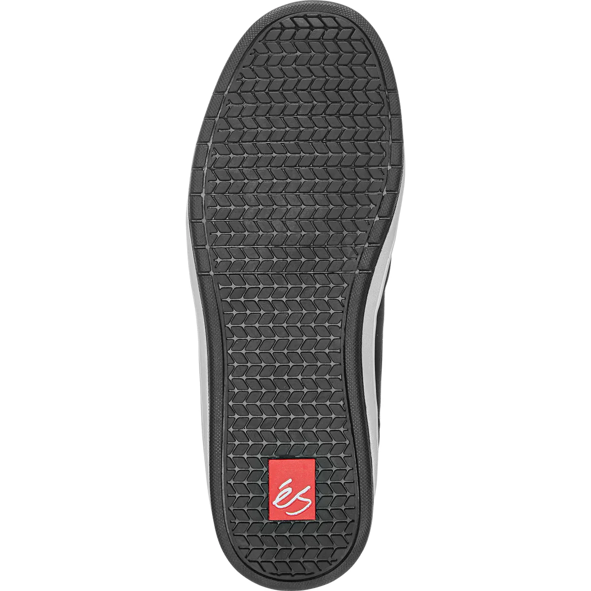 Es Skateboard Shoes Accel Slim Black/Black/Red Mens - Image 3
