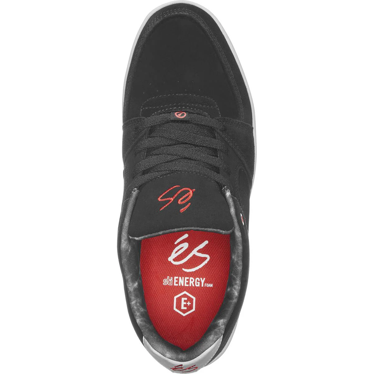 Es Skateboard Shoes Accel Slim Black/Silver - Image 3