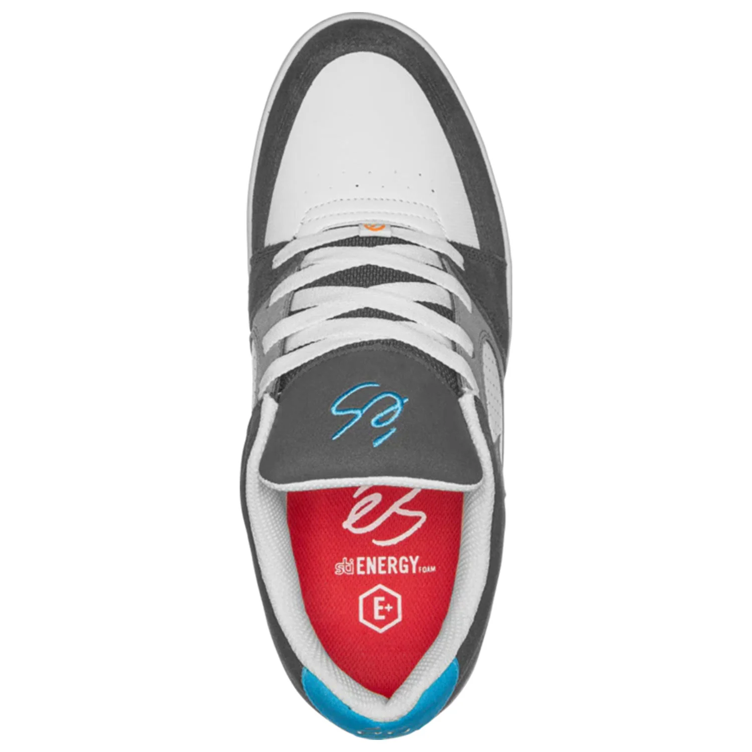 Es Skateboard Shoes Accel Slim Navy/Grey/Orange - Image 2