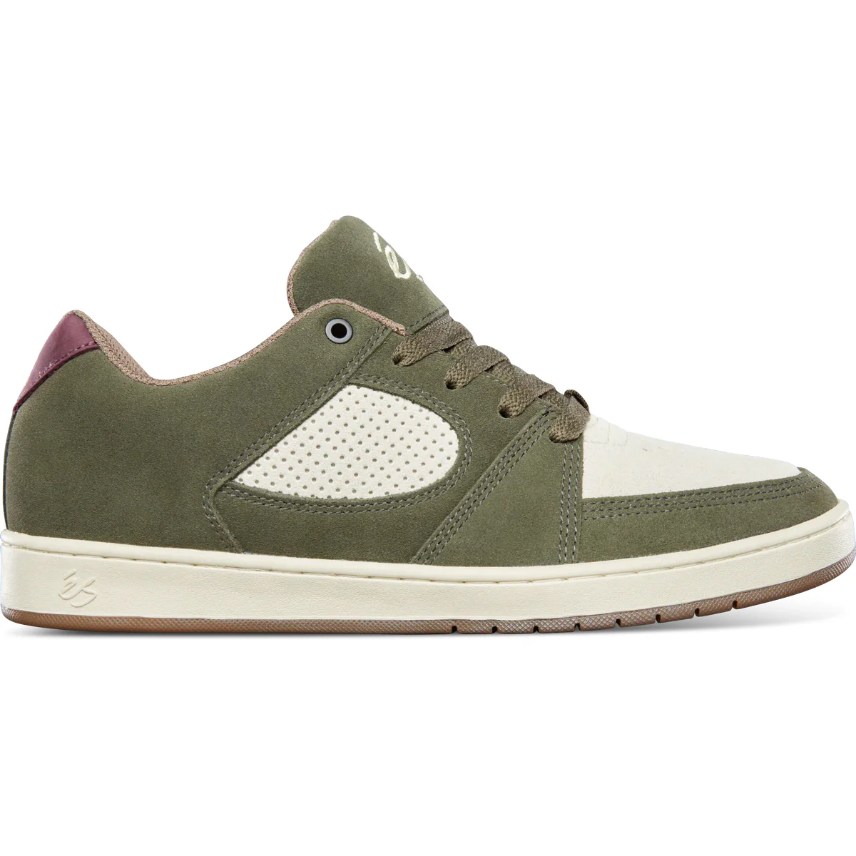 Es Skateboard Shoes Accel Slim Olive/Tan