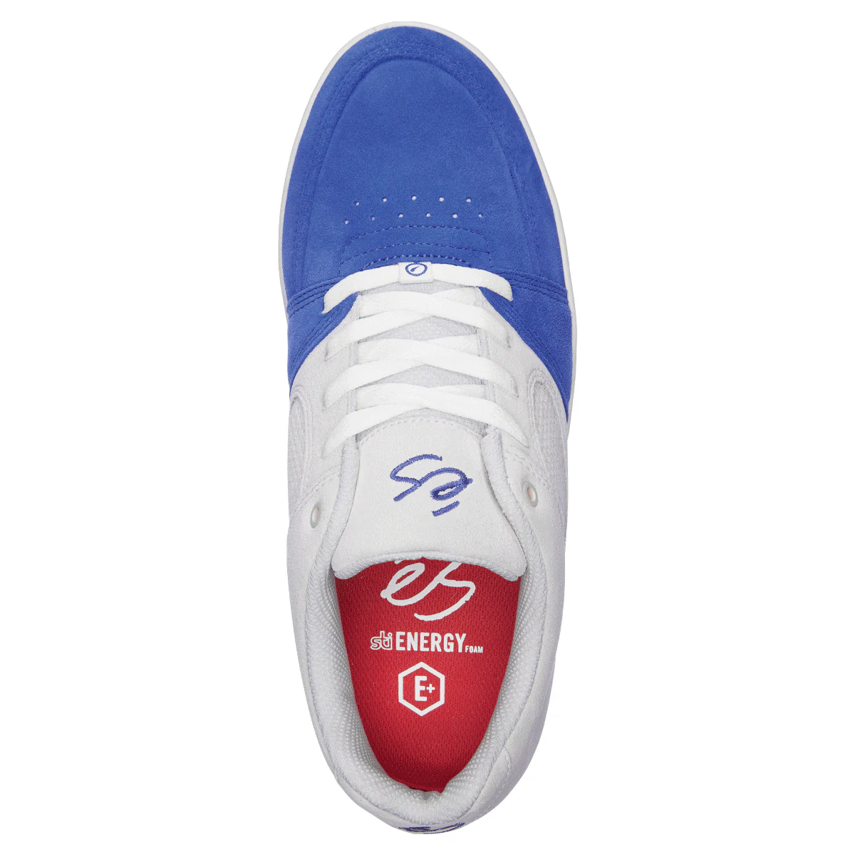 Es Skateboard Shoes Accel Slim Royal/White Mens - Image 2