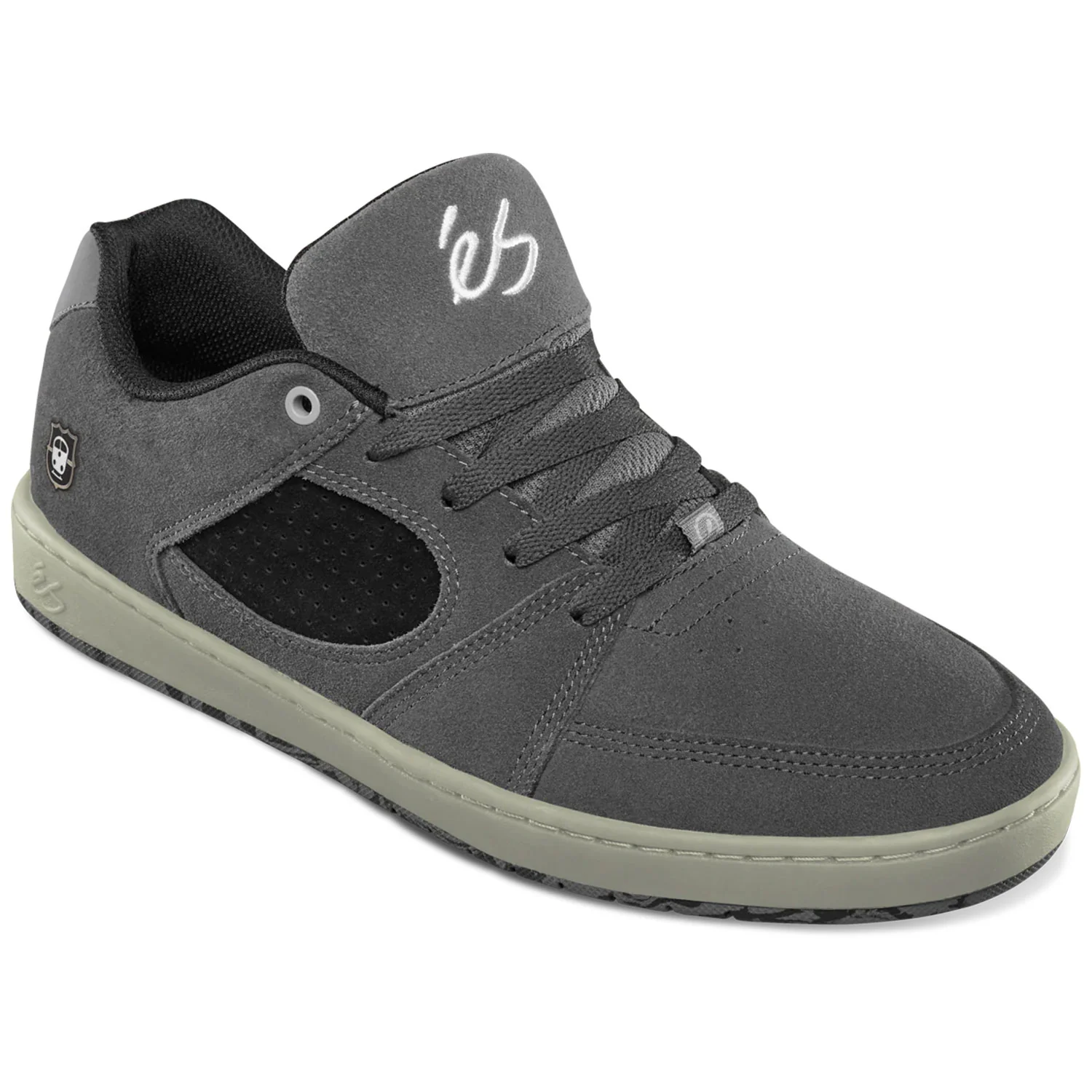 Es Skateboard Shoes Accel Slim X Sants Grey/Black - Image 4
