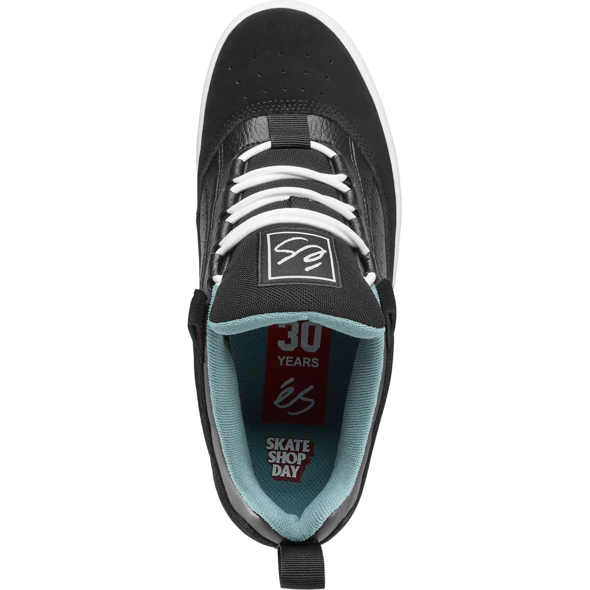 Es Skateboard Shoes Contour Black/Blue - Image 3