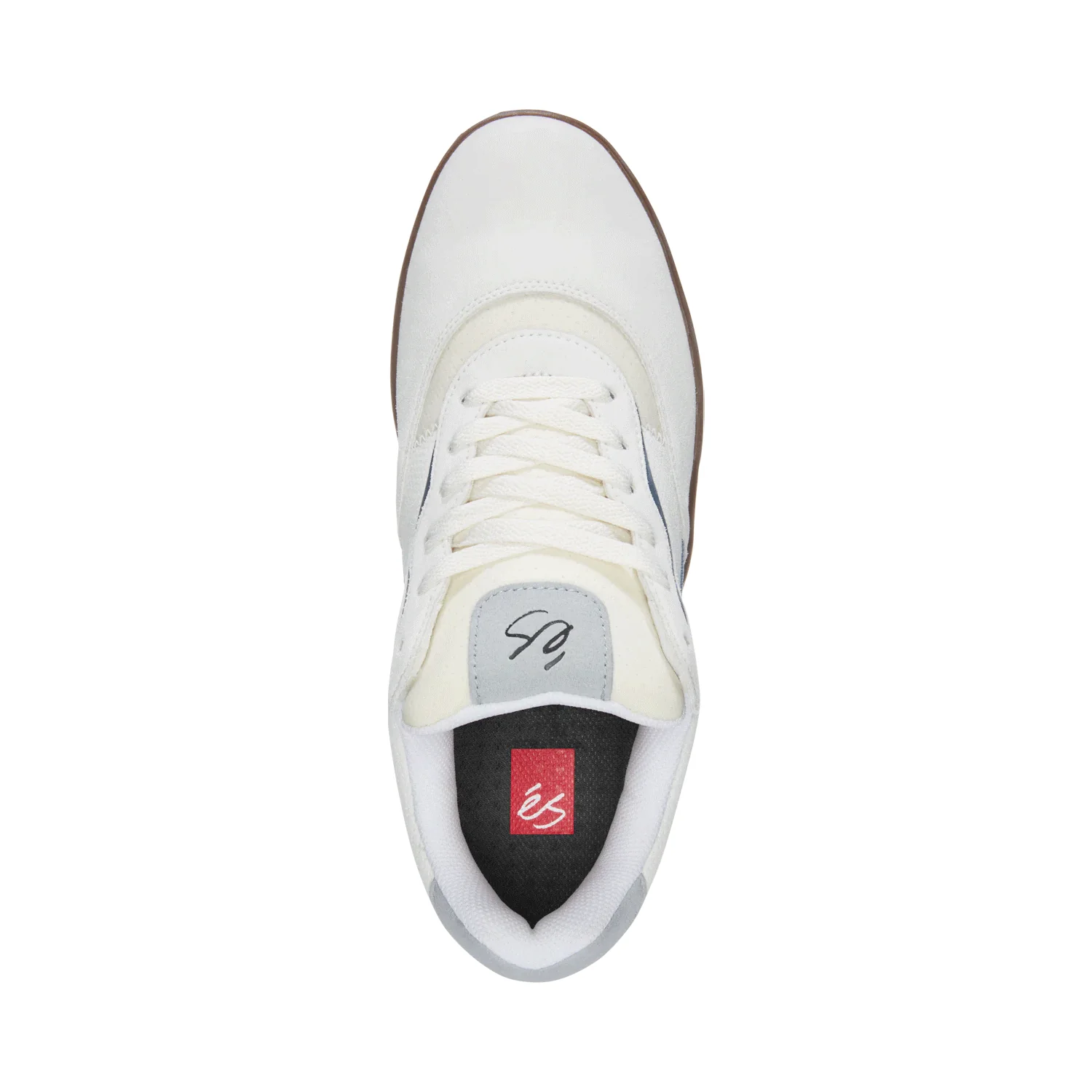 Es Skateboard Shoes Melange Beige/Grey/White - Image 2