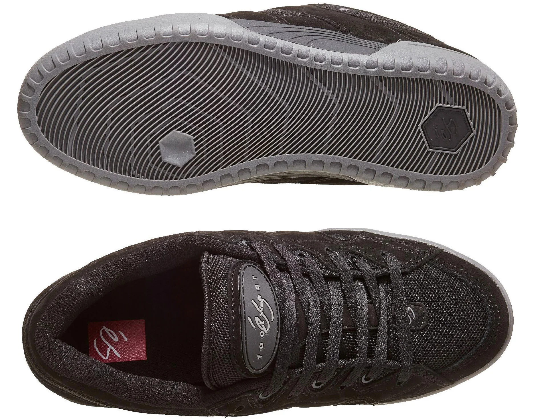Es Skateboard Shoes One Nine 7 Black/Grey - Image 5