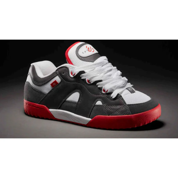 ES Skateboard Shoes One Nine 7 Grey/White/Red - Image 2