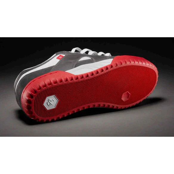 ES Skateboard Shoes One Nine 7 Grey/White/Red - Image 3