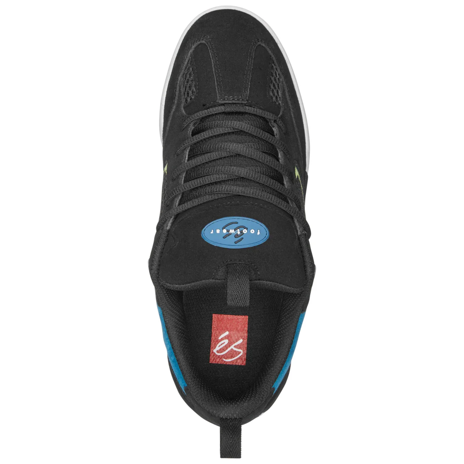 Es Skateboard Shoes Quattro Black/Blue/White - Image 2