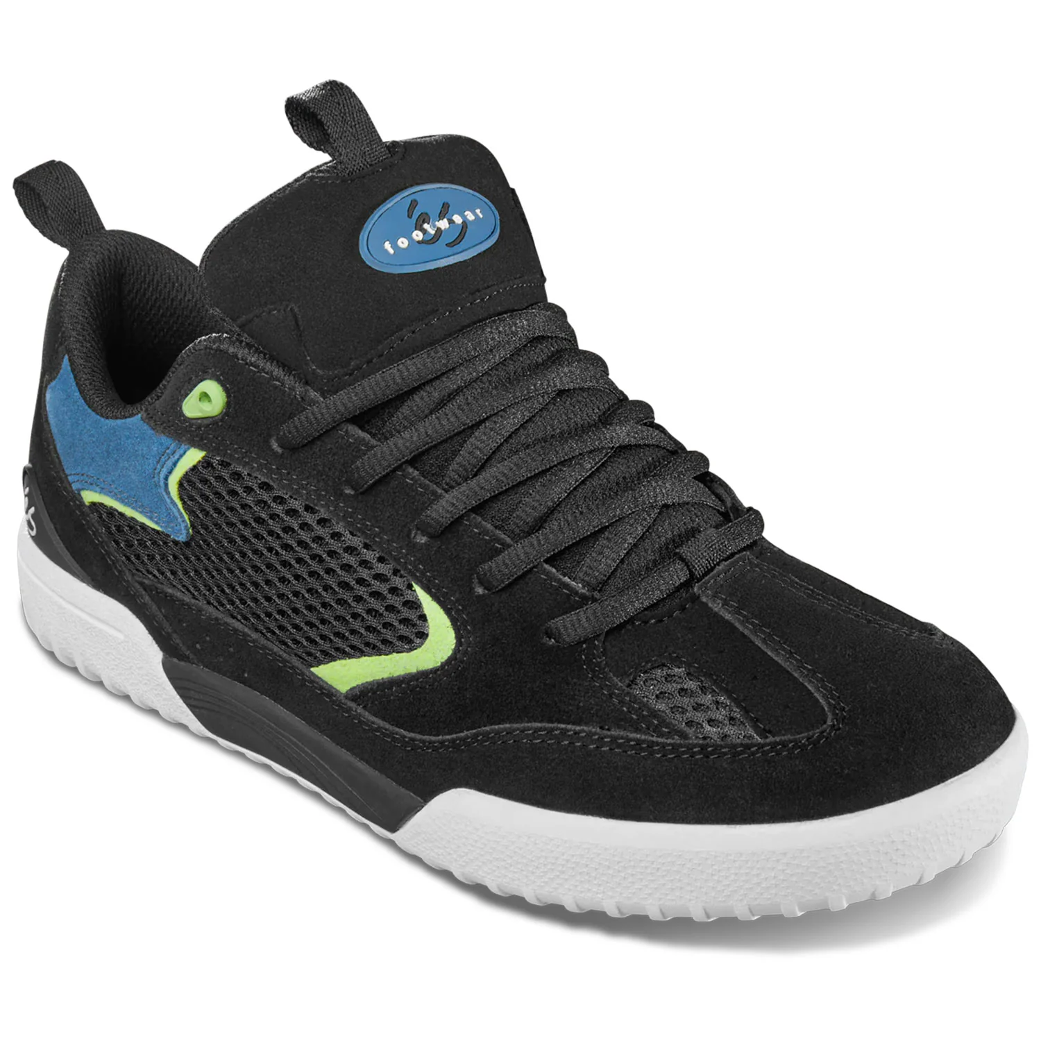 Es Skateboard Shoes Quattro Black/Blue/White - Image 4