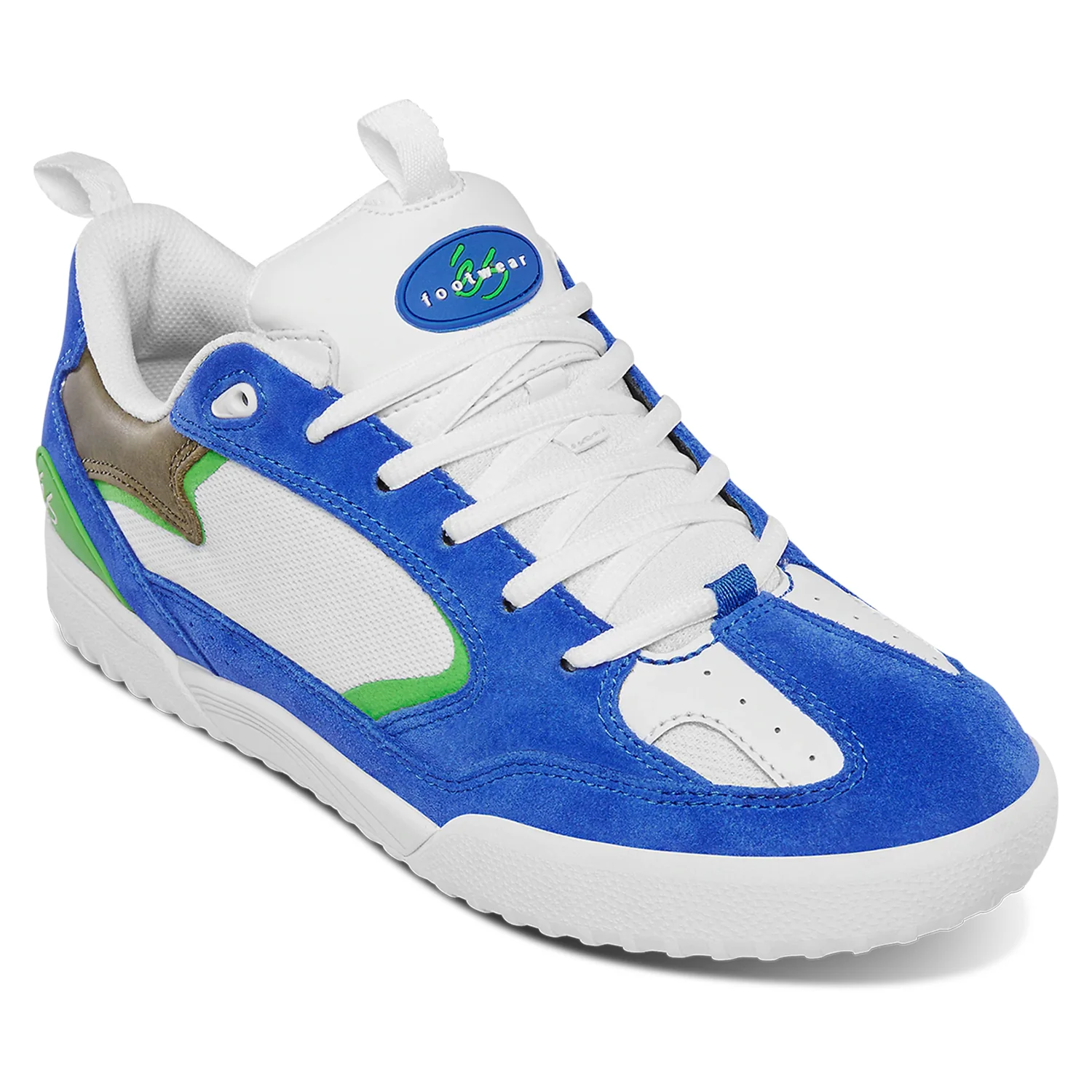 Es Skateboard Shoes Quattro Blue/White Mens - Image 2