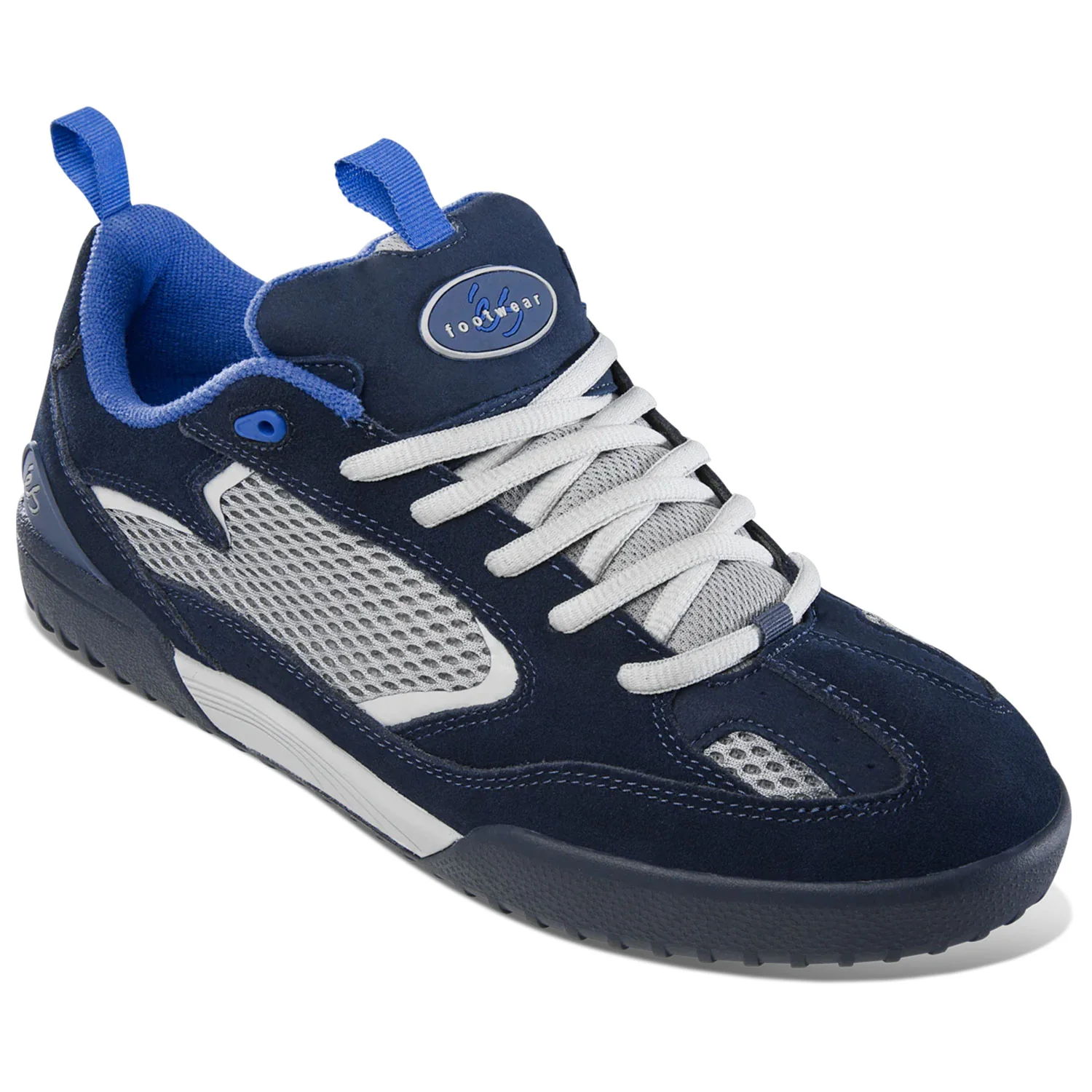 Es Skateboard Shoes Quattro Navy/Grey/Royal - Image 4