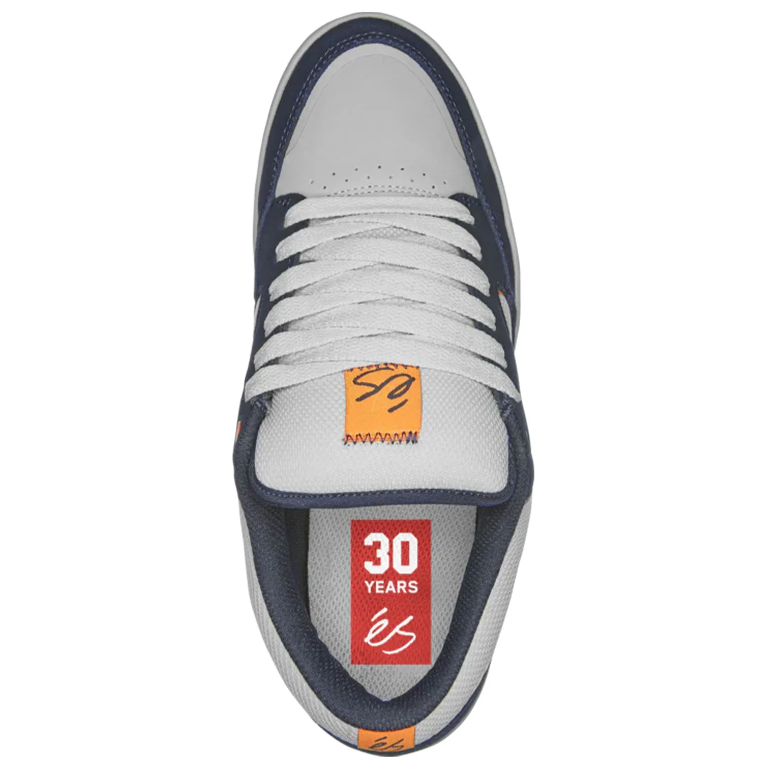 Es Skateboard Shoes Sophisto Navy/Grey/Orange - Image 3