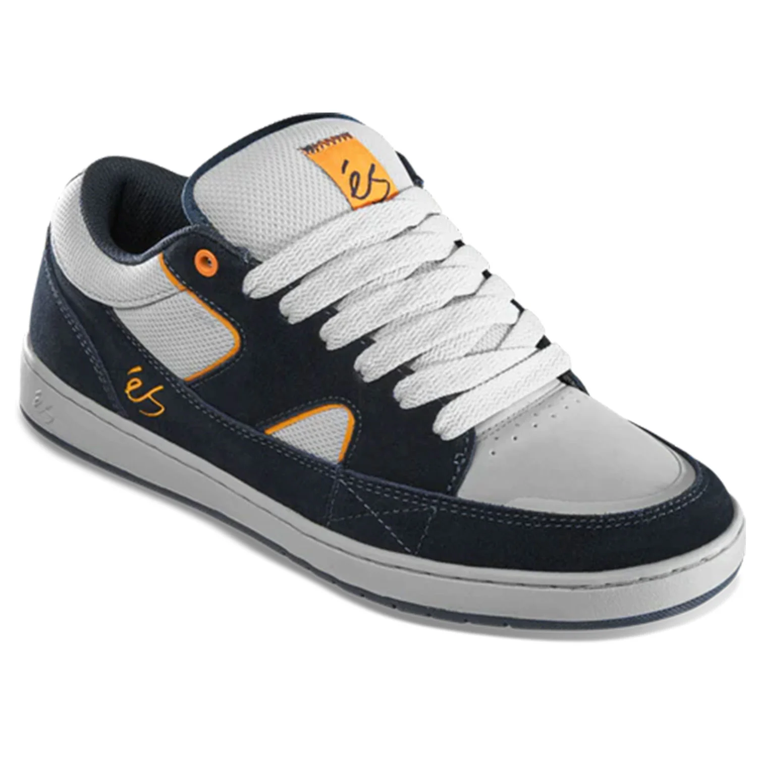 Es Skateboard Shoes Sophisto Navy/Grey/Orange - Image 4