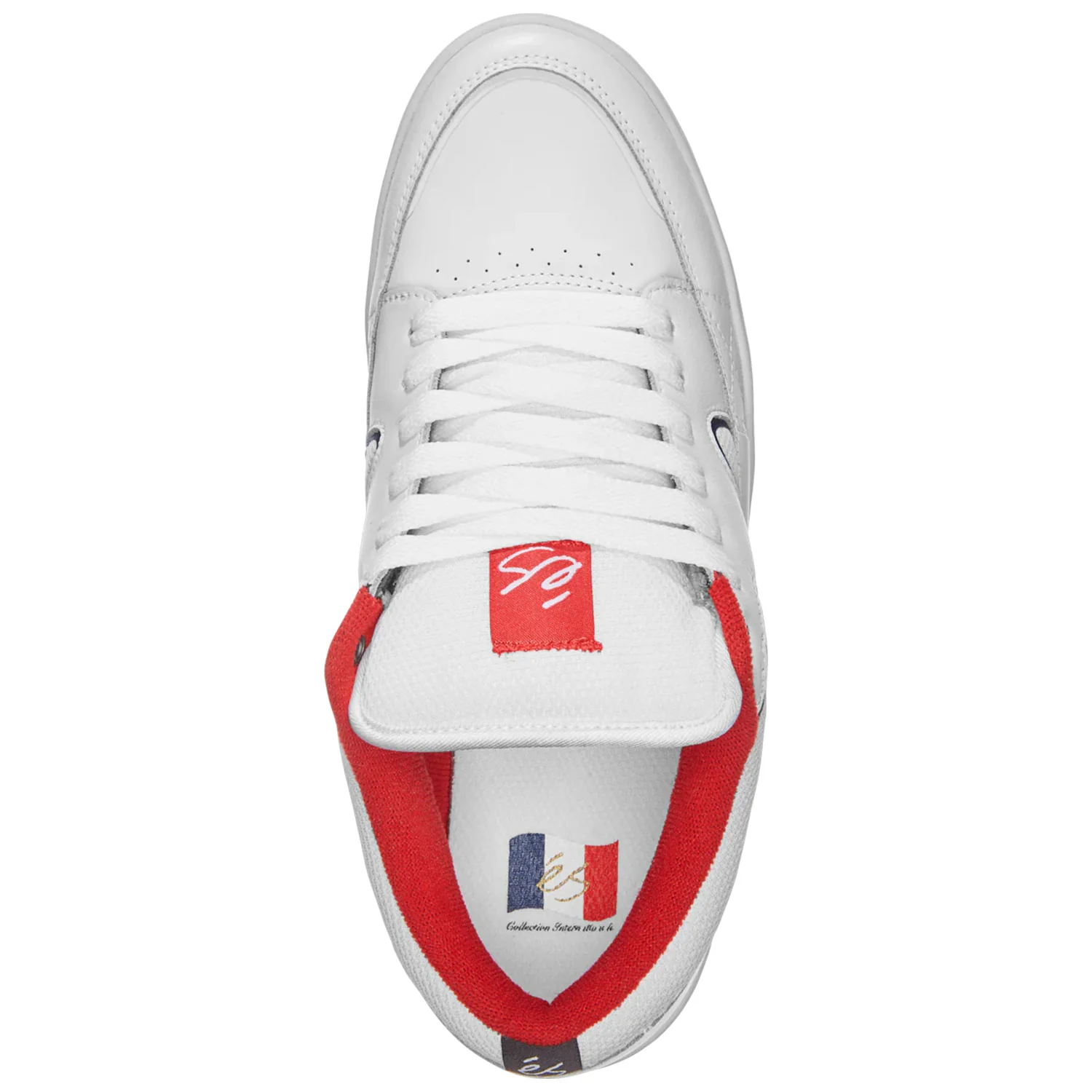 Es Skateboard Shoes Sophisto White/Navy/Red - Image 2