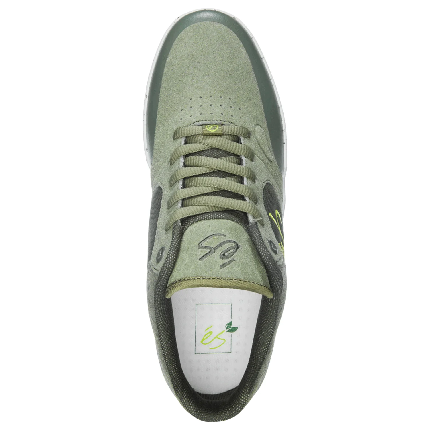 Es Skateboard Shoes Swift 1.5 Eco Green/Black/White - Image 3