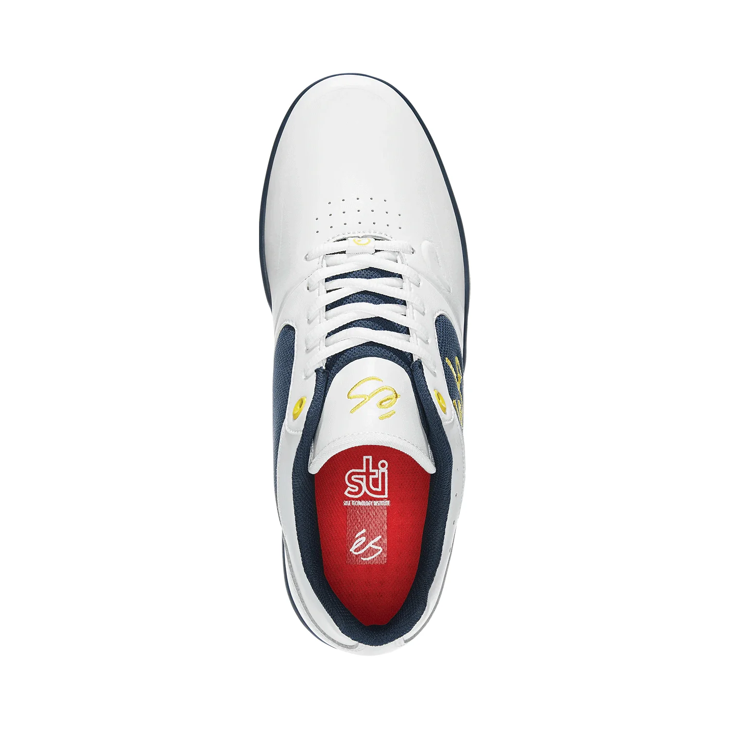 Es Skateboard Shoes Swift 1.5 White/Navy Mens - Image 2