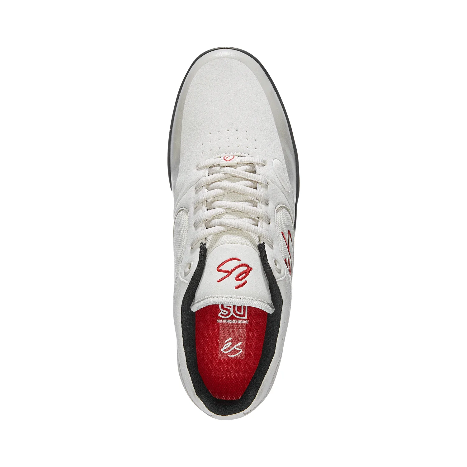 Es Skateboard Shoes Swift 1.5 White/Red/Black Mens - Image 2