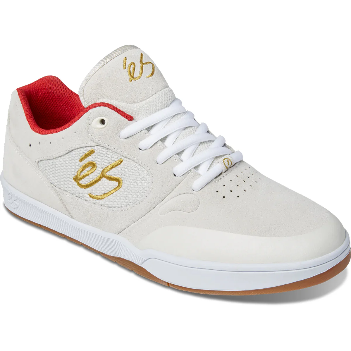 ES Skateboard Shoes Swift 1.5 White/Red/Gum Wade Desarmo