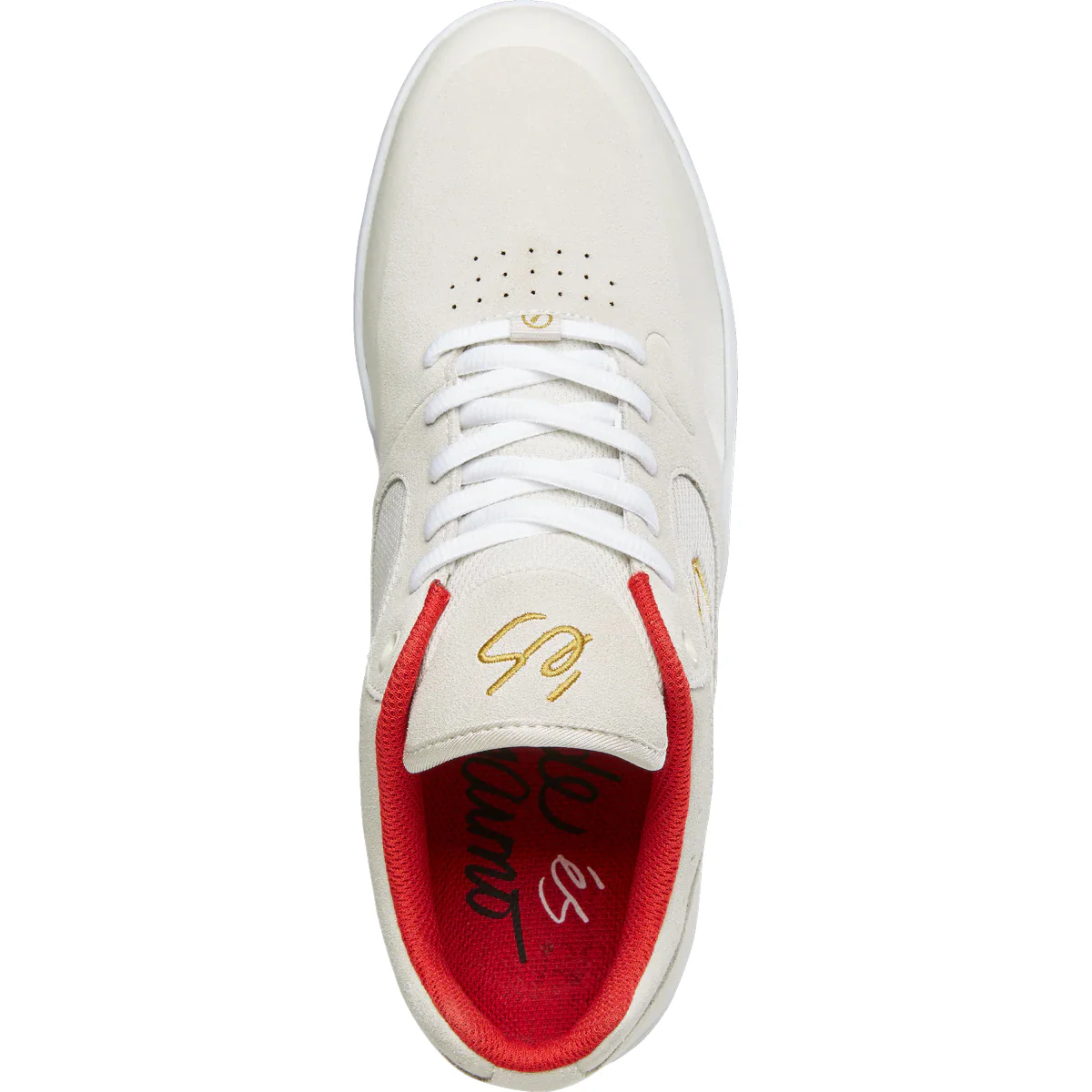 ES Skateboard Shoes Swift 1.5 White/Red/Gum Wade Desarmo - Image 2