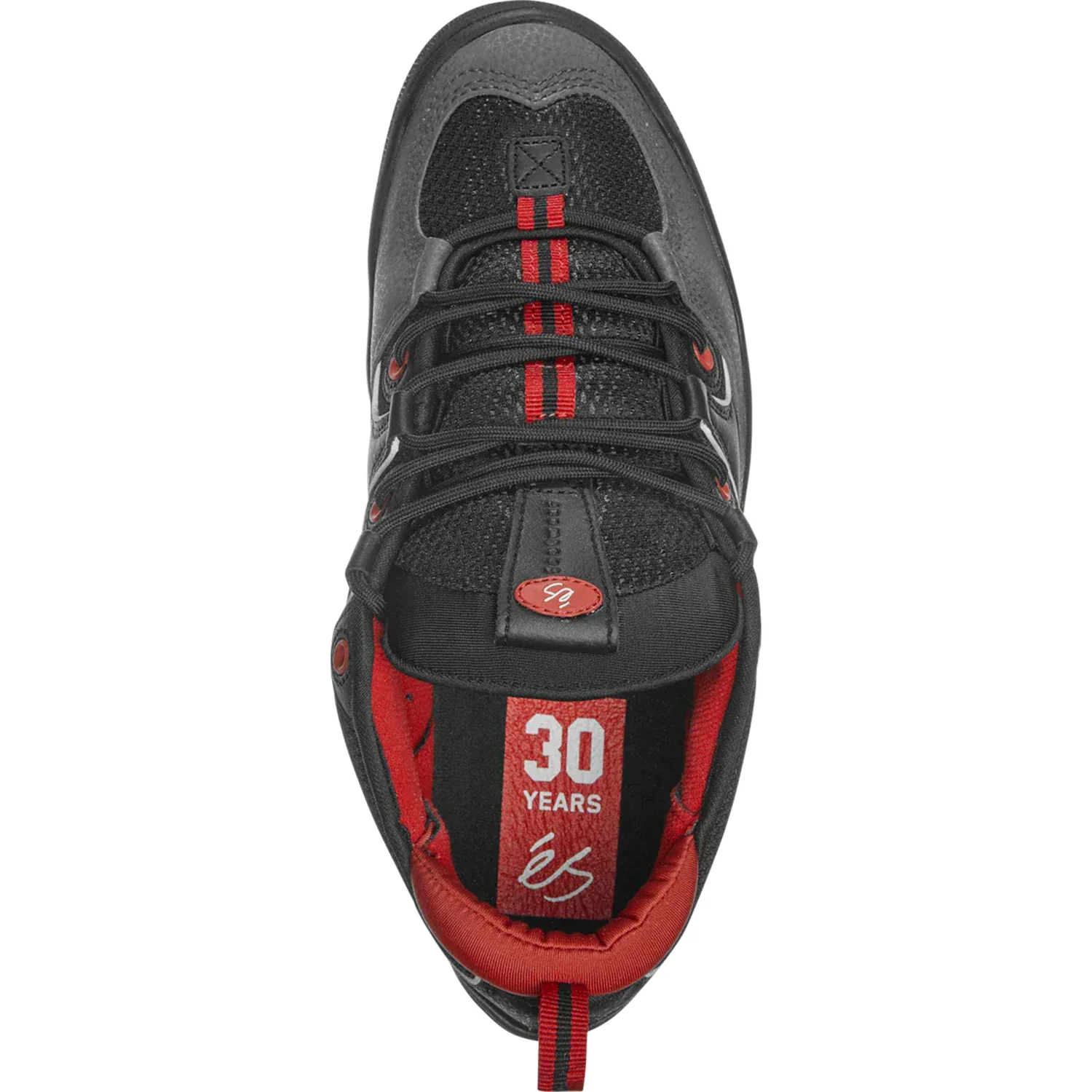 Es Skateboard Shoes Two Nine 8 Grey/Black/Red - Image 2