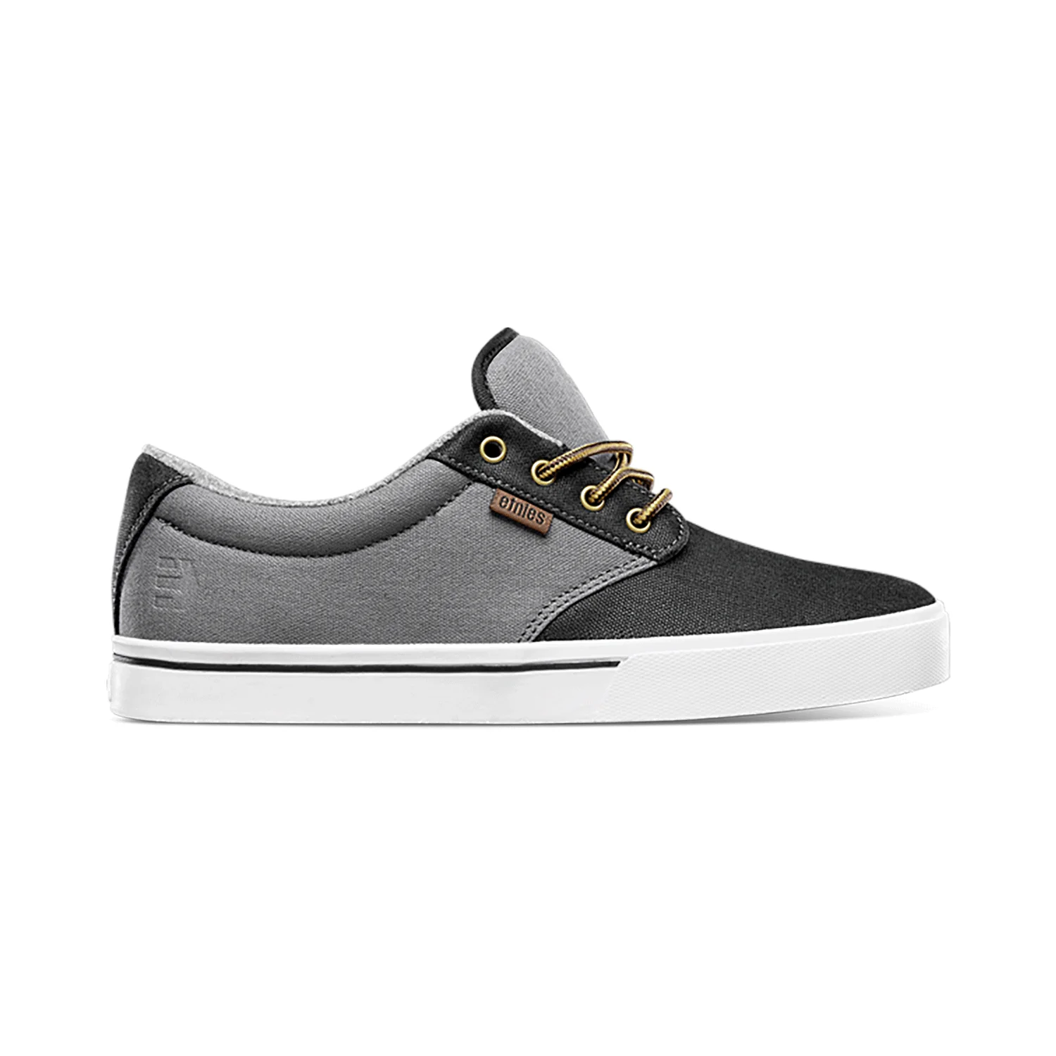 Etnies Shoes Jameson 2 Eco Black/Grey/Gold Mens