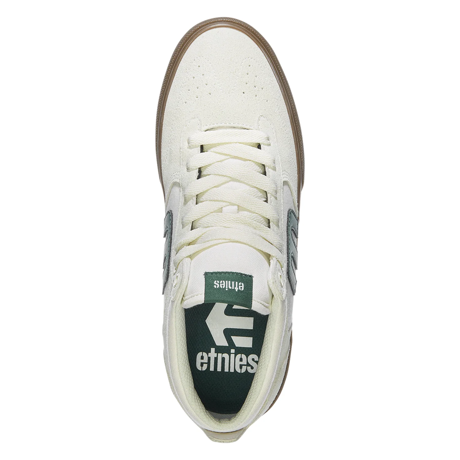 Etnies Shoes Windrow Vulc Mid White/Green/Gum - Image 3