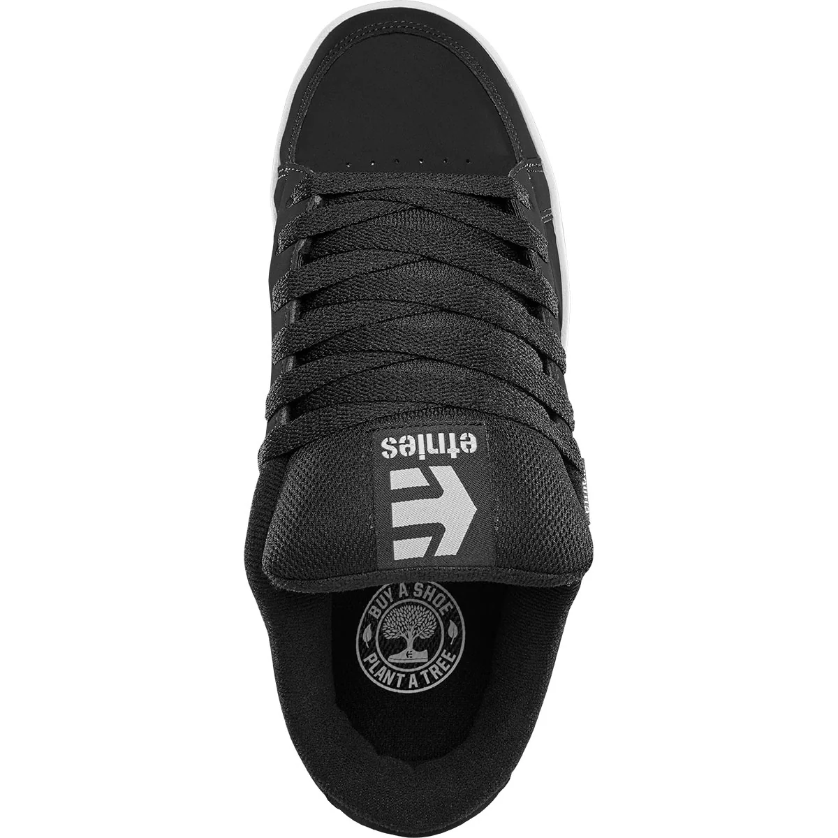 Etnies Skate Shoes Kingpin Black/White/Gum - Image 3