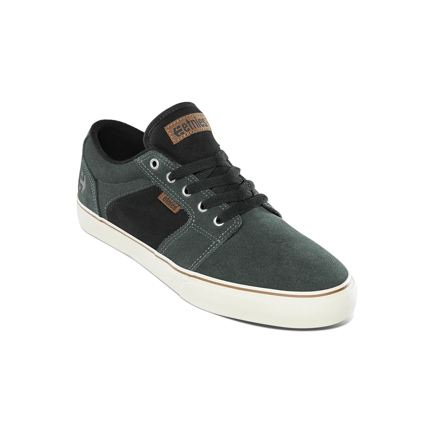 Etnies Skateboard Shoes Barge LS Green/Black - Image 4