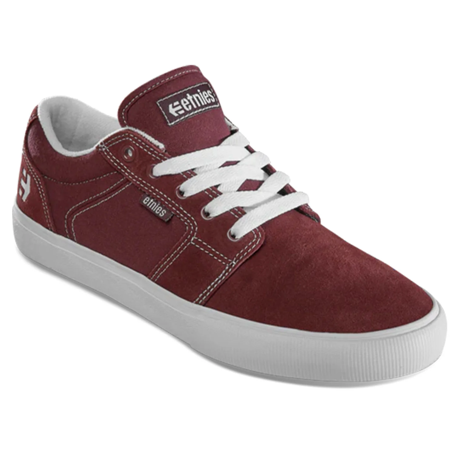 Etnies Skateboard Shoes Barge LS Maroon - Image 4
