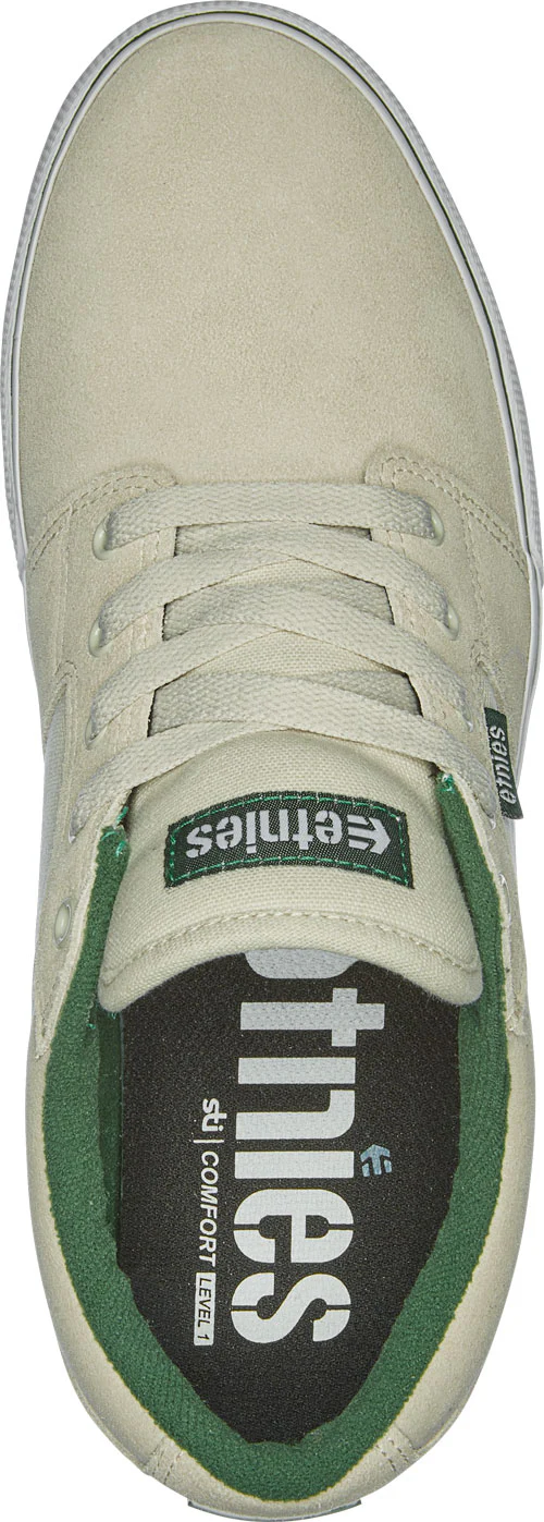 Etnies Skateboard Shoes Barge LS White/Green/Gum - Image 4
