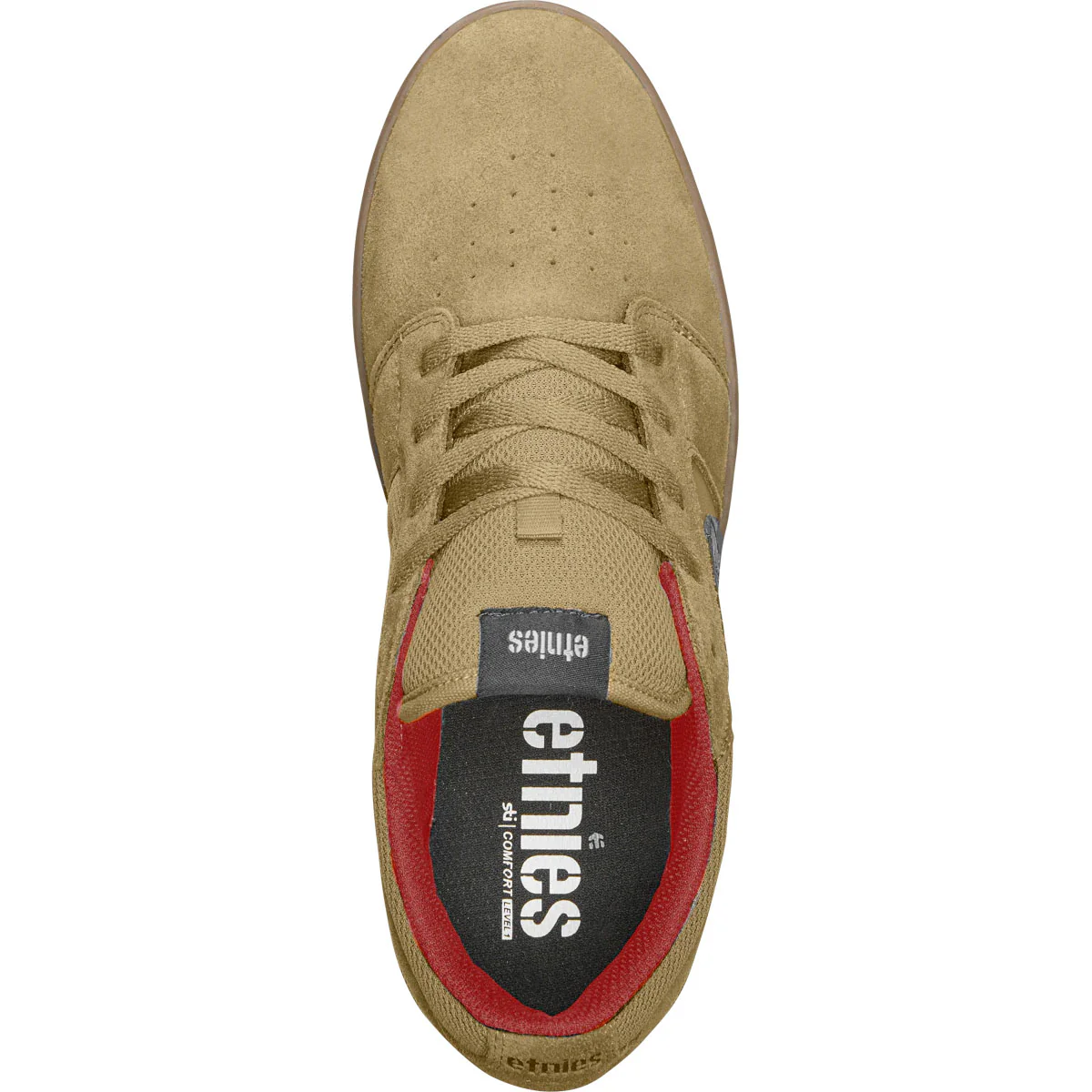 Etnies Skateboard Shoes Cresta Brown/Black/Gum - Image 3