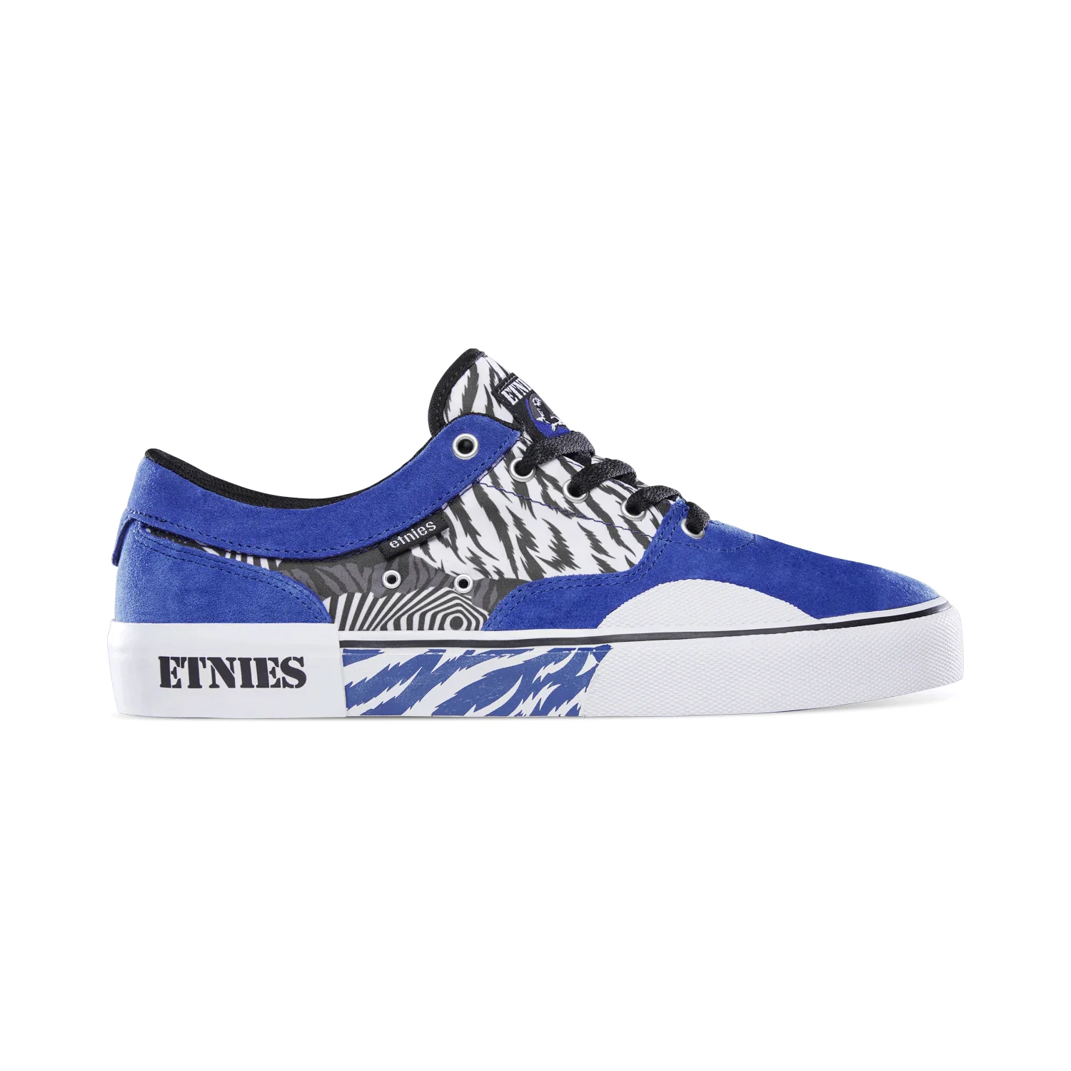 Etnies Skateboard Shoes Factor Blue/Black/White Mens