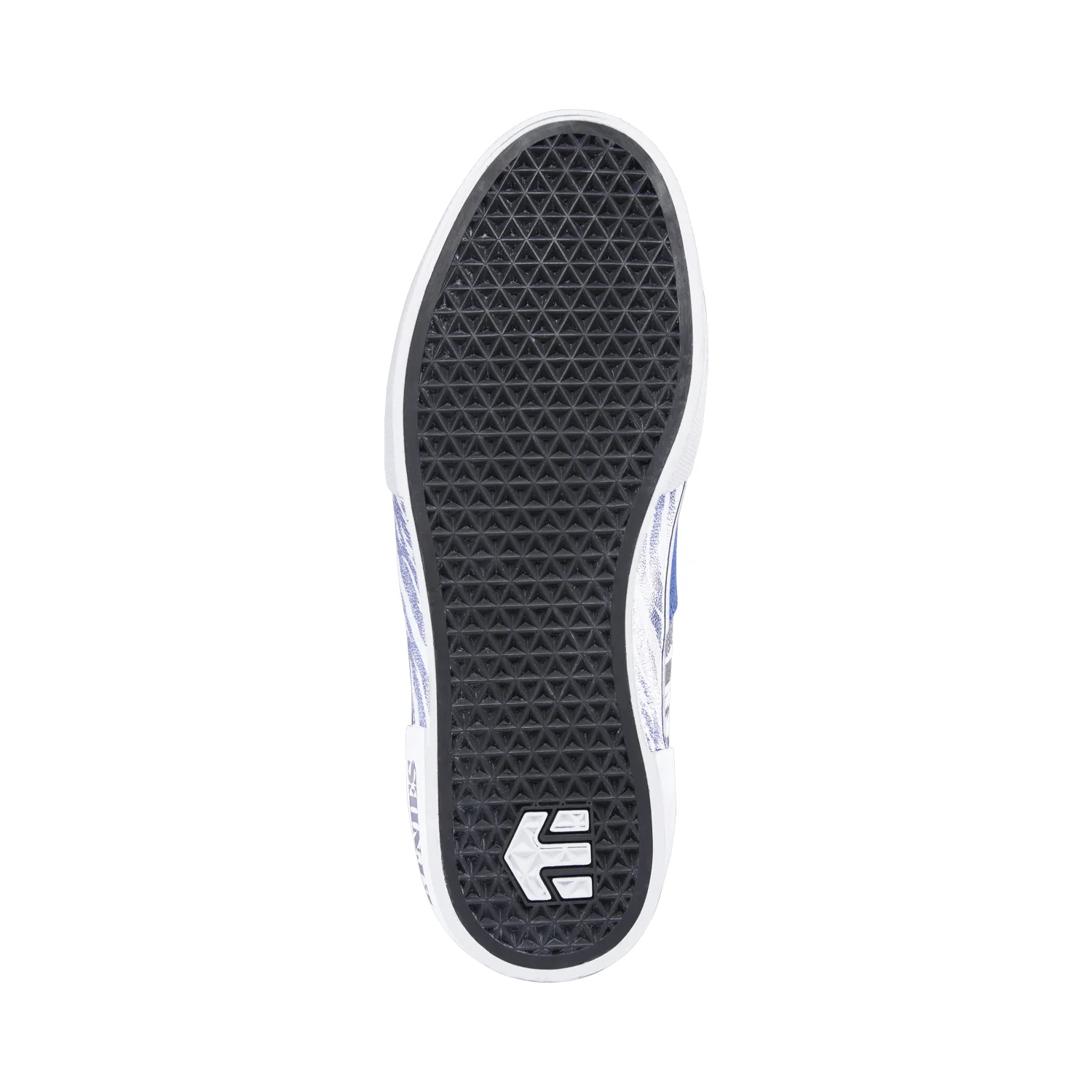 Etnies Skateboard Shoes Factor Blue/Black/White Mens - Image 3